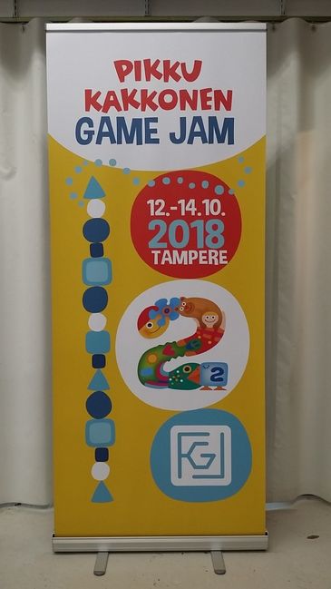 Pikku Kakkonen Game Jam -mainos